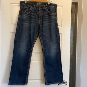 Men’s Silver Jeans